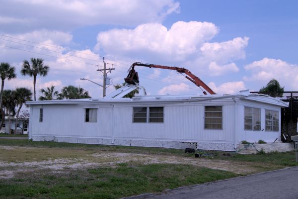 Mobile Home Demolition in Nampa
