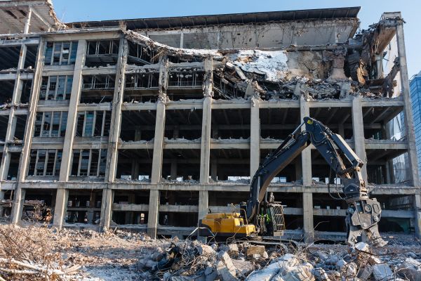 Commercial Building Demolition in Nampa