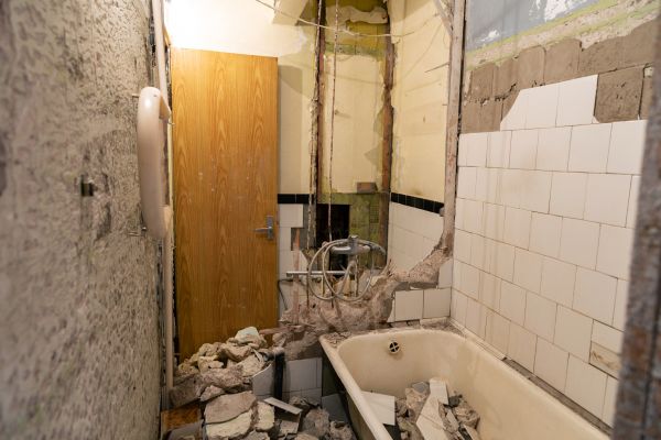 Shower Tile Demolition in Nampa