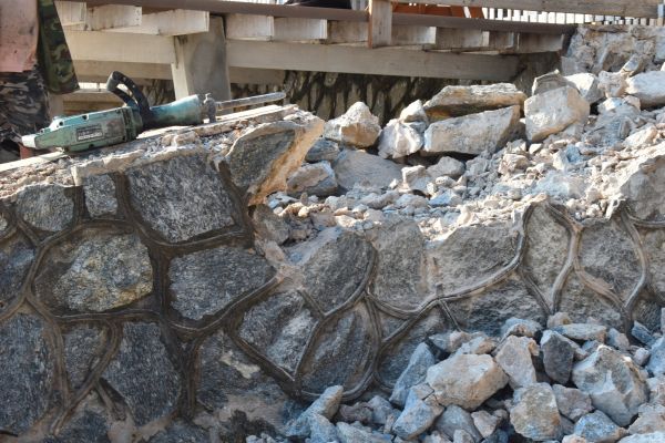 Retaining Wall Demolition in Nampa